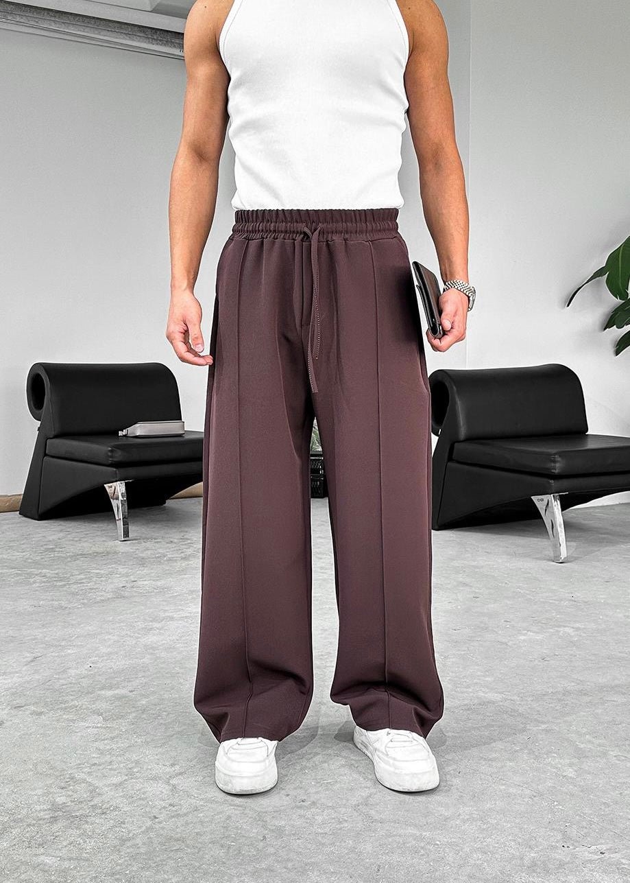 Summer Brown Baggy Sweatpants