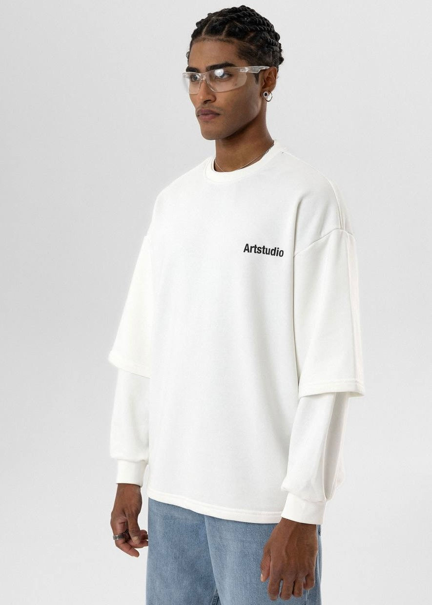 Art Studio Sweater - Clothing Lab clothing Lebanon Oversize