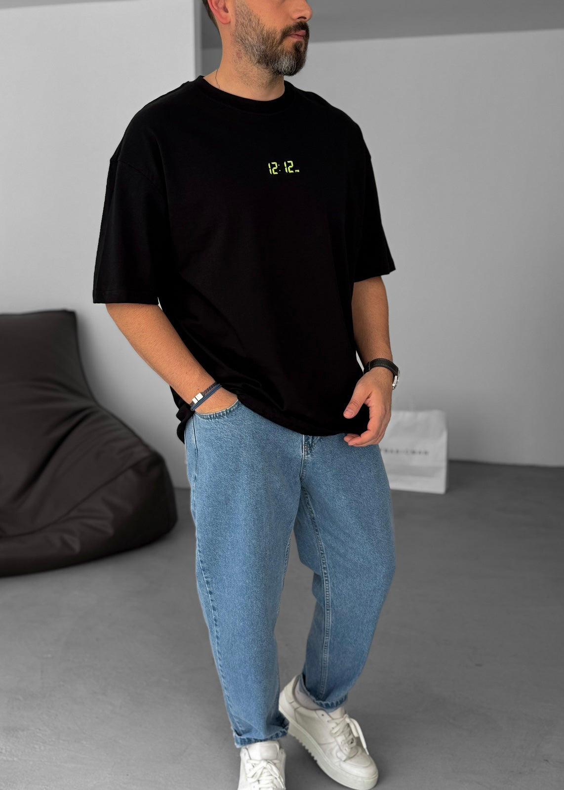 12:12 Tshirt - Clothing Lab clothing Lebanon Oversize