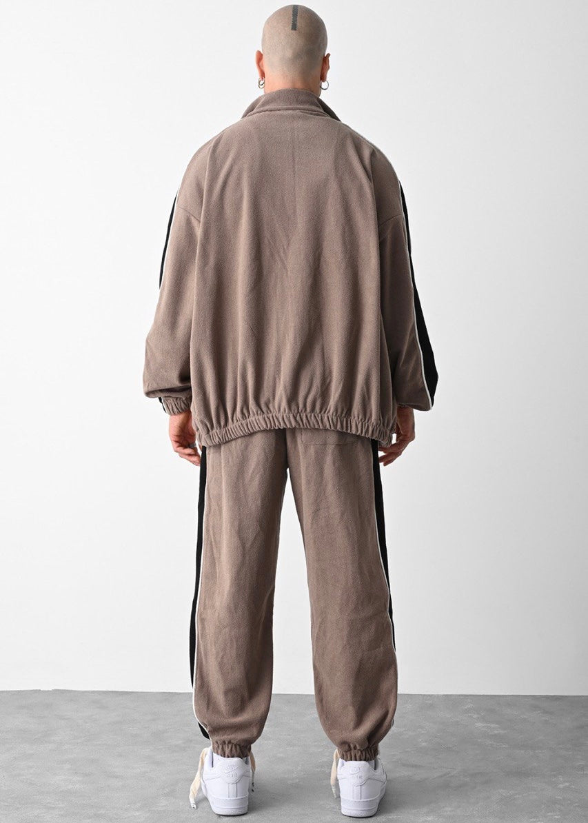 Stripes Soft Grey Winter Sets - Clothing Lab