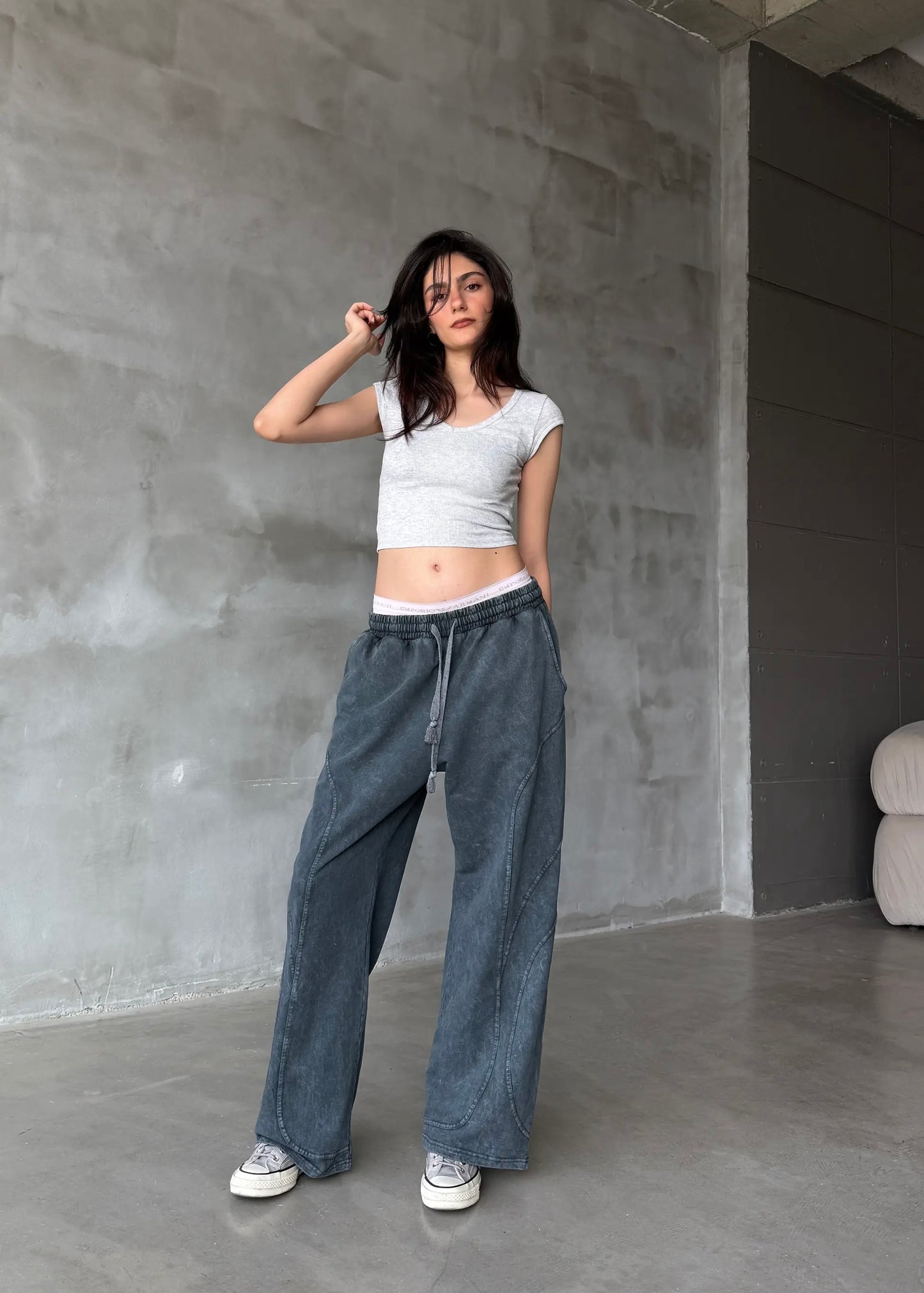 Baggy Grey Sweatpants