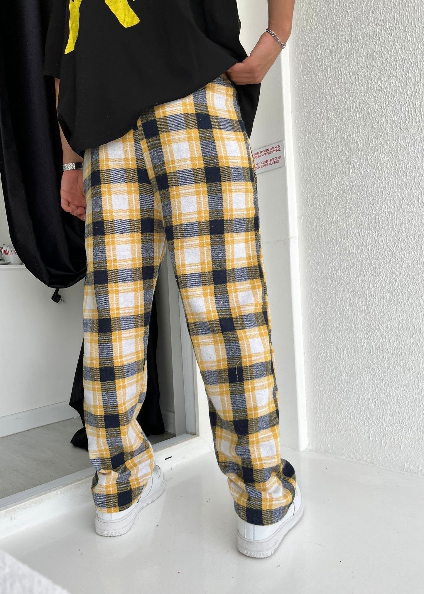 Pijama Yellow And Black Pattern - Clothing Lab