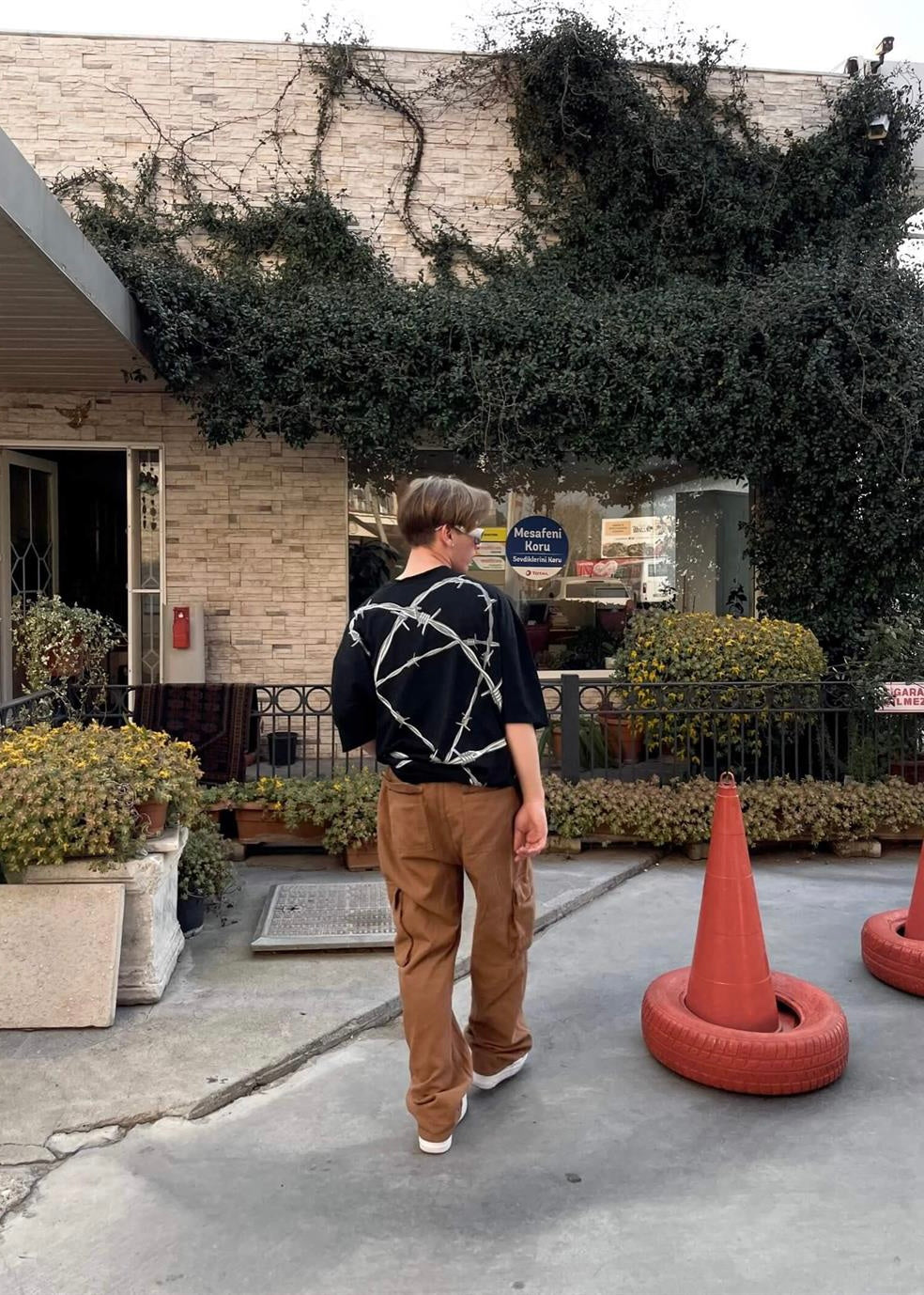 Barbed wire Oversize Tshirt - Clothing Lab