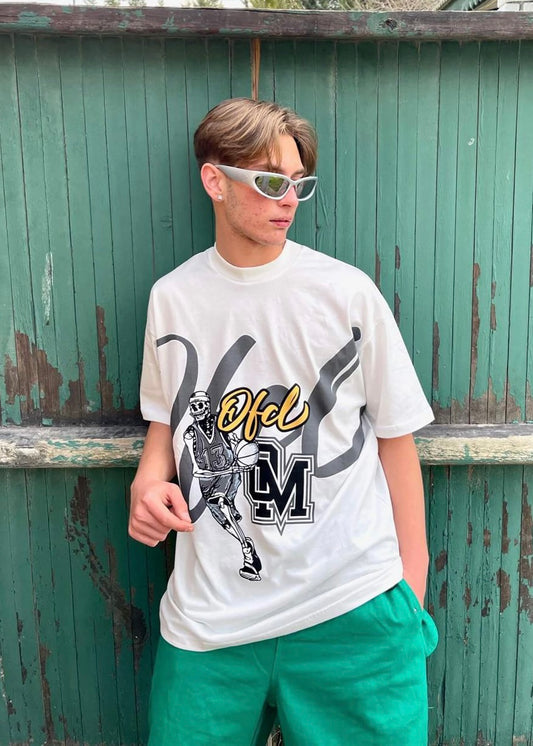 Ofcl Skull Oversize Tshirt - Clothing Lab